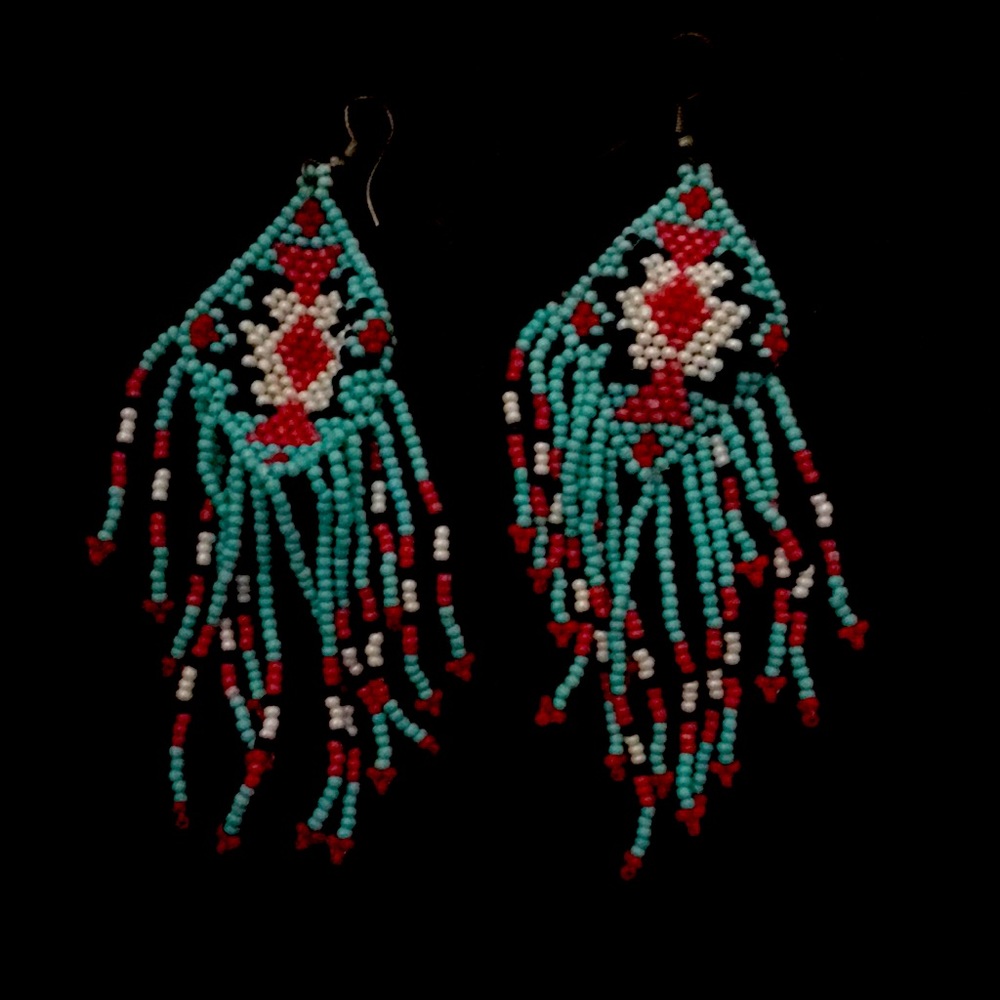 Beautiful Beaded Earrings